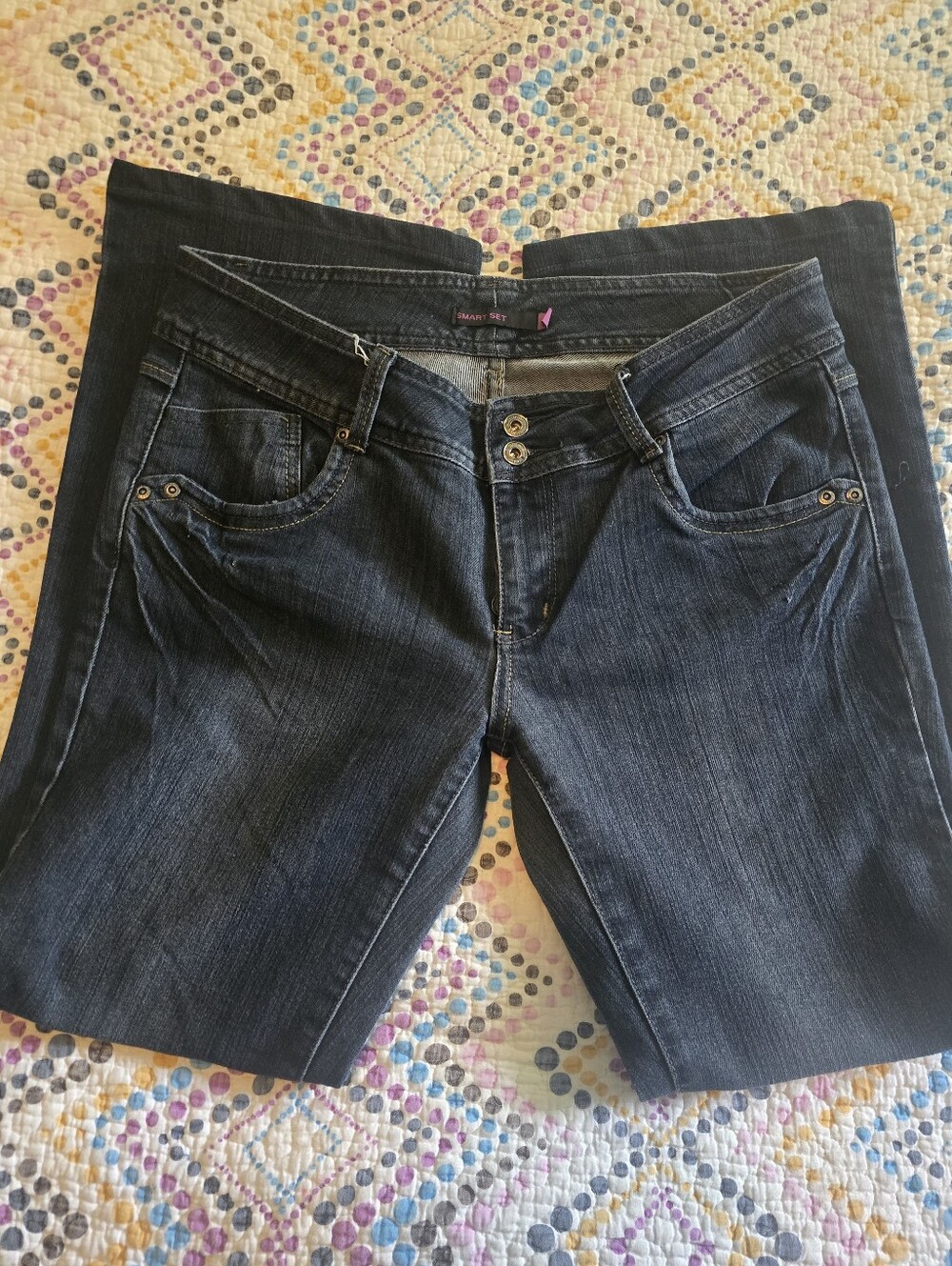 90s Smart Set Low Waisted Flare Jeans